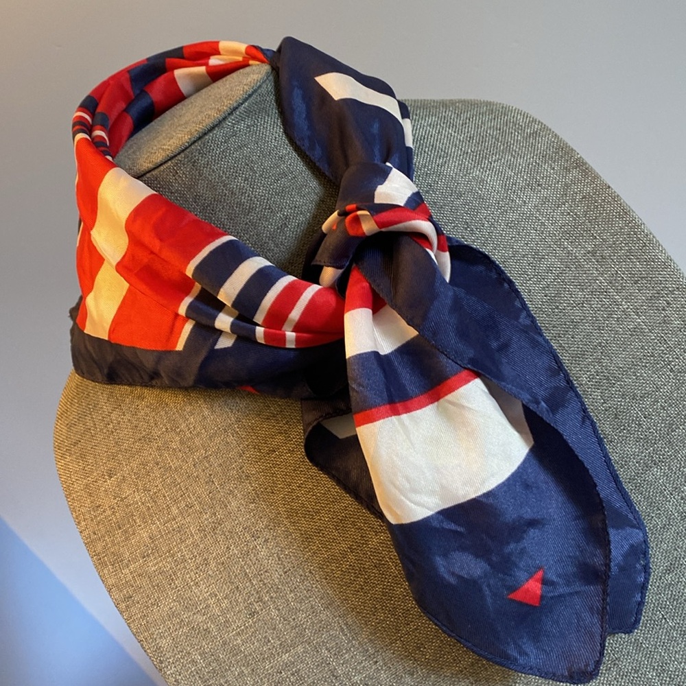 Vintage Striped Scarf